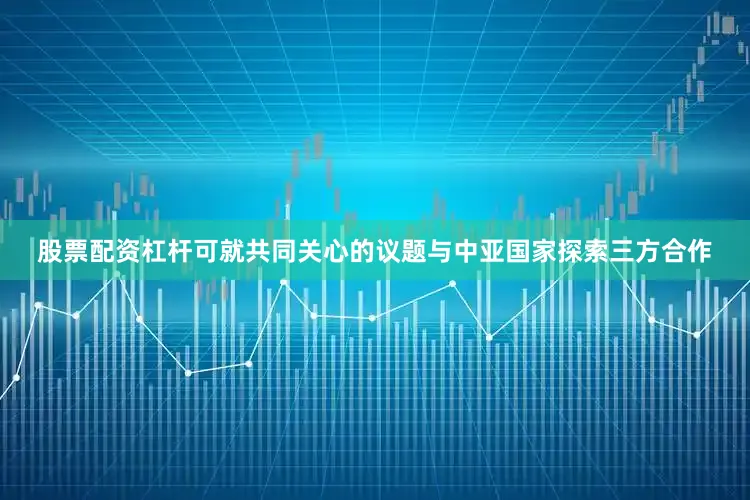 股票配资杠杆可就共同关心的议题与中亚国家探索三方合作